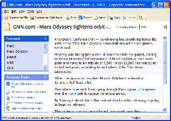 Bild 0 für Copernic Summarizer