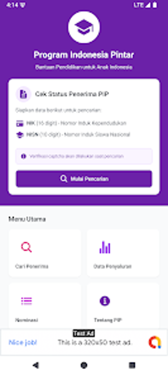 Obraz 0 dla Cek PIP - Info Bantuan Si…