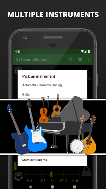 Obraz 4 dla Guitar Tuner Bass Violin …