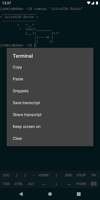 Imagen 0 para JuiceSSH - SSH Client