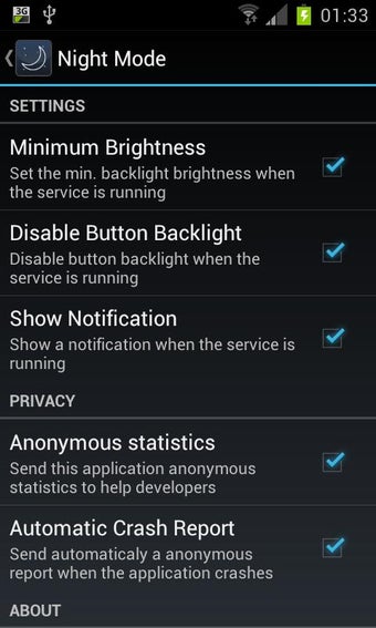 Image 0 for Night Mode