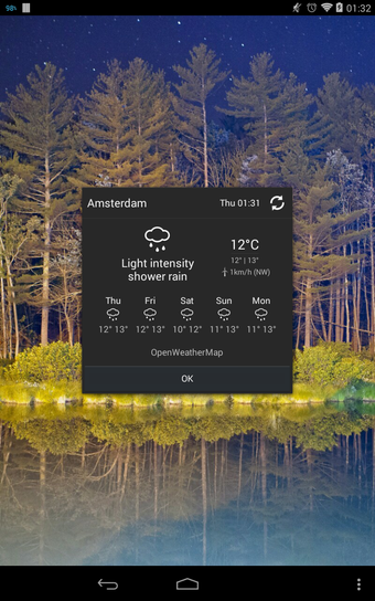 Digital Clock Widget Xperia