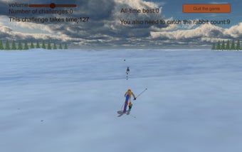 Obraz 0 dla Chasing rabbits in snow