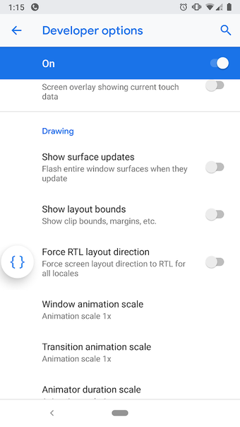 Imagen 0 para Developer Options