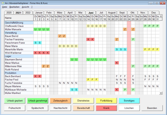 Attendance Planner