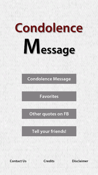 Immagine 0 per Condolence Message