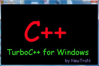 Imagen 1 para Turbo C++