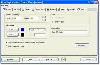 Obraz 0 dla SamLogic CD-Menu Creator