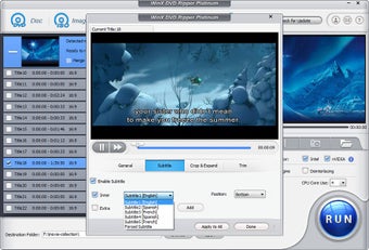 WinX DVD Ripper platinum的第3张图片