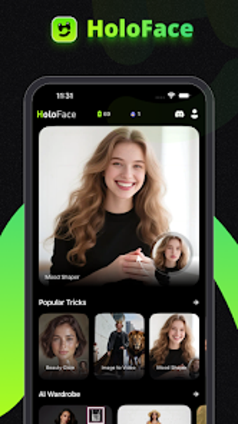 Obraz 0 dla HoloFAce:Ai photoChatVide…