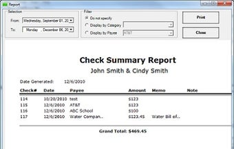 ezCheckPersonal Check Printing Software