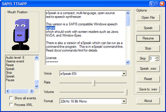 Image 0 for eSpeak