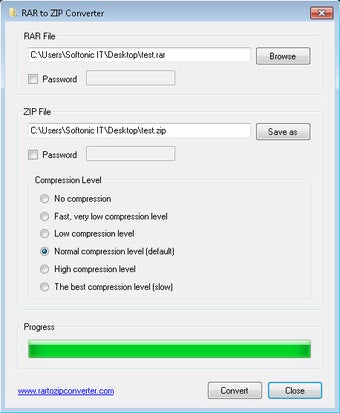 RAR to ZIP Converter的第0张图片