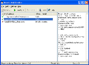 Atomic Mail Verifier