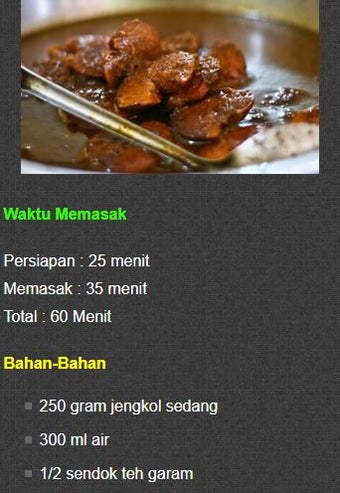 Imagen 0 para Resep Masakan Jengkol Pet…