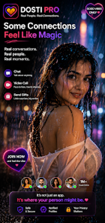 Bild 0 für Dosti Pro  Video Call  Ch…