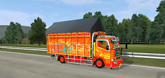 Obraz 0 dla Truk Canter Tawakal oleng…