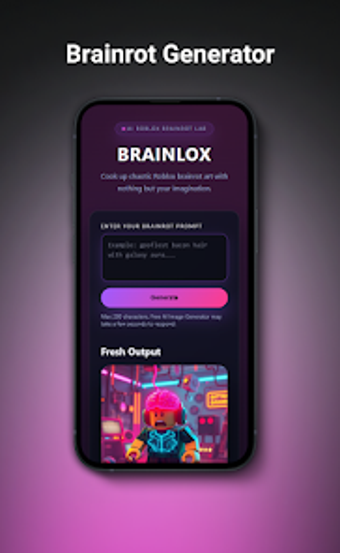 Bild 0 für Brainlox - AI Roblox Brai…