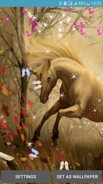 Image 0 for Unicorn Live Wallpaper