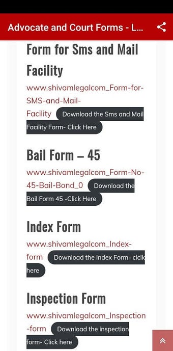 Image 0 for Advocate and Court Forms
