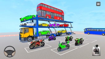 Image 0 pour Bike Transport Truck Driv…