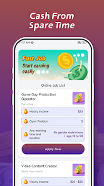 Obraz 0 dla Remote Earn: Get Fast Cas…