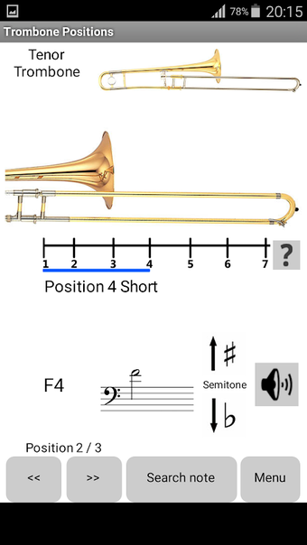 Trombone Positions