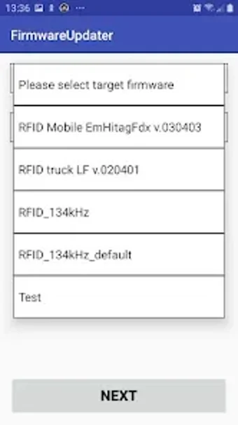 Firmware updaterの画像0