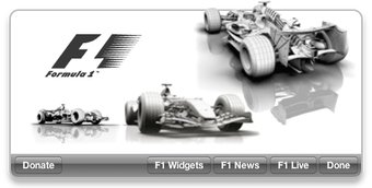 Formula1.com Widget