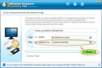 Image 1 pour Windows Password Recovery…