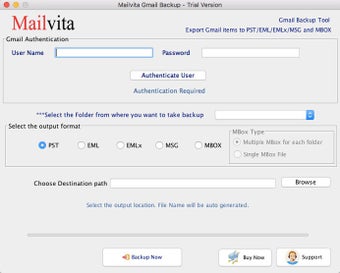 MailVita Gmail Backup for Mac