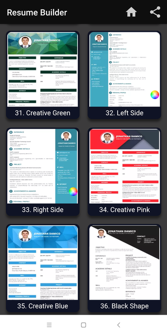 Free resume builder CV ma…的第4张图片
