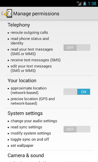 Imagen 0 para Automate settings permiss…