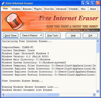 Free Internet Eraserの画像0