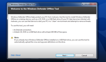Image 1 for Windows Defender Offline