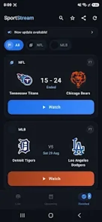 Bild 0 für Dofu Stream - NFL NCAA NH…
