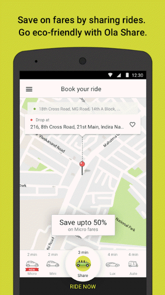 Image 1 for Ola cabs