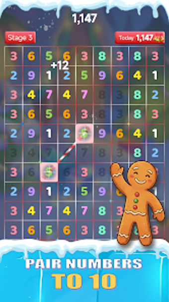 Obraz 0 dla Gingerbread Number Match