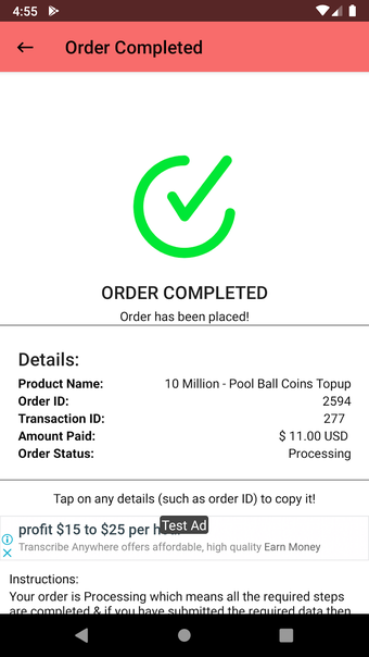 Bild 0 für Ball Pool Coins - PoolBal…