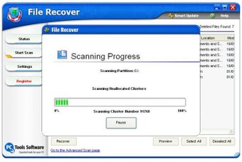 Image 0 for PC Tools File Recover