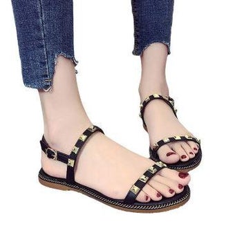 Models of Beautiful Flat Sandals for Women