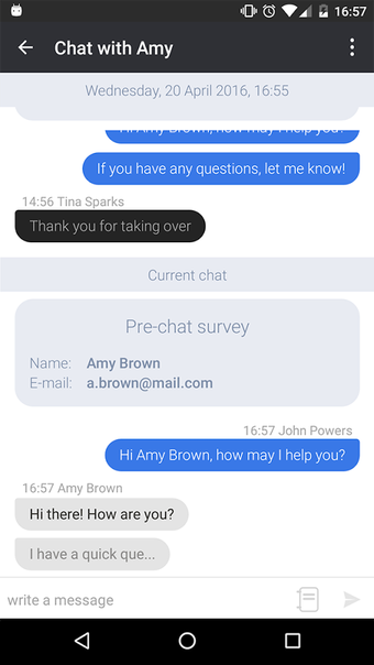 Image 2 for LiveChat OLD for Android