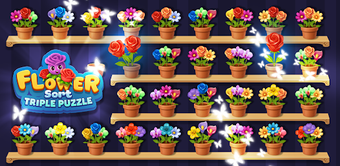 Obraz 0 dla Flower Sort - Triple Puzz…