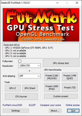 Bild 0 für Furmark
