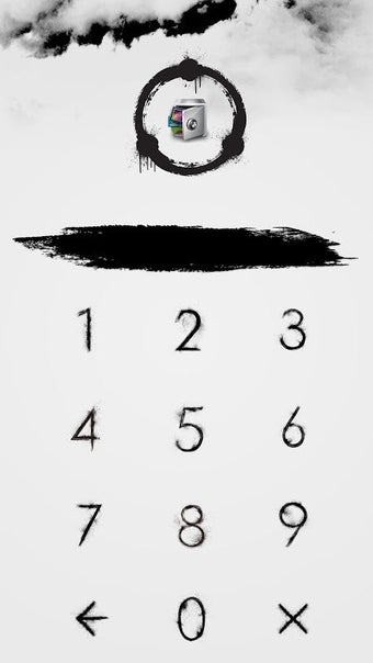 AppLock Theme Inkの画像0