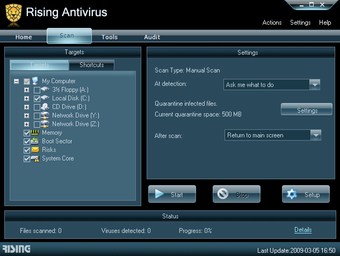 Bild 2 für Rising Antivirus