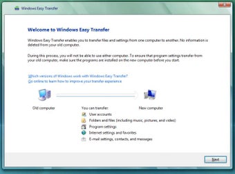 Bild 0 für Windows 7 Easy Transfer