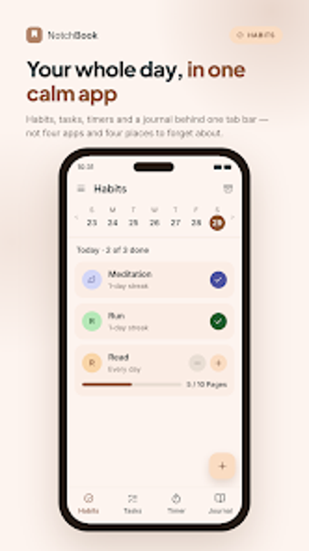 NotchBook: Life Trackerの画像0