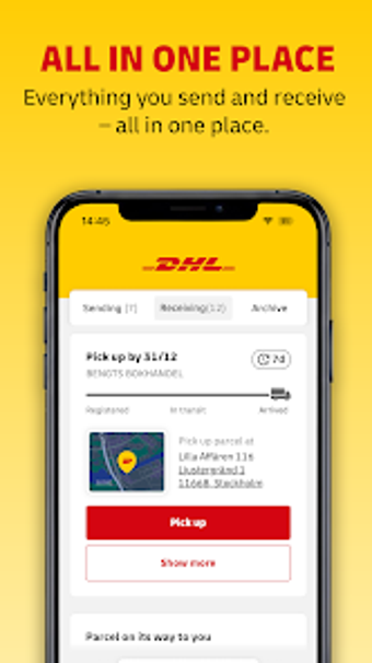 Bild 0 für Mitt DHL