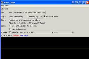 Imagen 1 para Audio Tuner